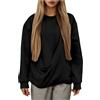 Generico Felpa Donna in Peluche con Tasca Senza Zip Porta Animali per Gatti e Cani Cappuccio e Coulisse Hoodie Donna Uomo in Pile Morbido Caldo per Casa e all'Aperto Pullover Porta Gatto Cane con Tasca