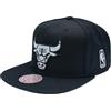 Mitchell & Ness Uomo Snapback Cap Black & White LA Kings