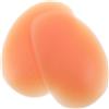 OKUMEYR 2 Pezzi Coppe in Silicone per Glutei Ovali, Morbide e Comode, Facili da Indossare e Rimuovere, Design Pantystyle per Uso Quotidiano e Pantaloni