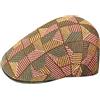 Kangol Coppola Tiled 507 Donna/Uomo - Cappello Piatto con Visiera Inverno Autunno/Inverno