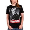 Elbenwald T-Shirt Harry Potter Draco Malfoy Vari Motivi Serpeverde Uomini Cotone