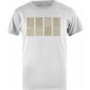 Udaytee I Quattro Elementi T-Shirt Basic da Uomo in Cotone Grigio