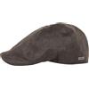 TOP-EX Berretto impermeabile da uomo, in ecopelle, stile Gatsby, taglia M/L | pelle sintetica, membrana impermeabile, fodera in morbido cotone, cordino nascosto, stile newsboy, golf, pesca, escursionismo