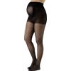 CALZITALY Collant Velato Premaman a Pois | Calze Maternità Fantasia Pois | Nero | S, M, L, XL | 20 DEN | Made in Italy