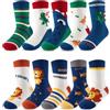 SockWaddles Calzini bambino, 10 Paia Calze in Cotone per Bambino e Bambina | calzini bambino, 82% cotone, punte e talloni rinforzati, traspiranti per scuola, sport e tempo libero, confezione regalo