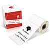 Phomemo M110 Etichette Adesive per M110/M220/M108, 50×80mm, 90 Pcs | Phomemo M110/M220/M108/M221 Etichette autoadesive termiche impermeabili per Logos, aziende, negozi, famiglie, scuole, bianco