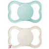 BAMED BABY ITALIA SRL MAM AIR SUCCHIETTO 6+ MESI SILICONE NEUTRO 2 PEZZI