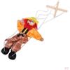 1pcs Legno Pagliaccio Marionette Giocattolo Per I Bambini