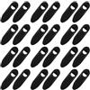 Luxshiny 25 Pezzi Passacavi per Freni Bici Guida Cavi, Foro Singolo, Nero | Plastica, Installazione Incassata, Gestione Interna dei Cavi, per Bici da Strada e Uso Quotidiano