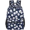 Generic Zainetto Baseball Pattern Borsa Medie alta capacità | Capiente Zaini Adattabile Backpack Asilo Escursione