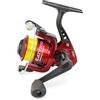 Lineaeffe Mulinello da Pesca Imbobinato EAZY FD 100-200-300 con Frizione Anteriore - Ideale per Spinning, Bolognese, Feeder, Fondo, Mare, Trota, Lago - Leggero e Affidabile