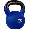 MOVIT® Kettlebell PRO 2-24 kg, Ghisa, Rivestimento in Neoprene | Design Monoblocco, Base Piatta, Rivestimento Antiscivolo, 12 Colori; Testato per Sostanze Nocive, Fitness