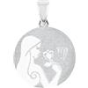 amor - Collana Unisex Donna Uomo in Argento 925 - Ciondolo a Segno Zodiacale Vergine - AMR-N0051