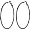 FOCALOOK Orecchini Cerchio Donna in Acciaio Inox 30-100mm | Orecchini Donna Cerchio Resistenti Alle Macchie, Leggeri, Eleganti, Vari stili con Confezione Regalo
