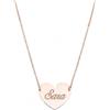 FADA GIOIELLI Collana cuore con NOME donna in argento 925% | ciondolo con nome personalizzabile | Made in Italy | idea regalo