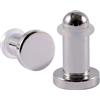 Mesnt 2 Pezzi Plug Orecchio, Cilindro Solido in Acciaio Inossidabile Plugs Tunnels Orecchio Piercing