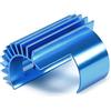 Tamiya 300054571 - TT-02 Alluminio Motore Dissipatore, anodizzato Blu