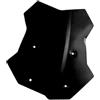 Yurefax Deflettori per parabrezza moto, per Bmw F800GS F800 Gs F 800Gs 2024-2025 con staffa di fissaggio maggiorata per moto Parabrezza per moto(BLACK F800GS Black)