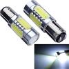 KATUR 2Pcs Bianco 1157 7.5W SMD Auto Lampadina LED Luce di Freno Girare