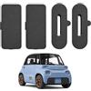 3Drive Tappi anticorrenti d'aria invernali per Citroen AMI & Opel Rocks - Accessori per maniglia per porta durevoli, compatibili con Citroen AMI & Opel Rocks, facile installazione (2PS)