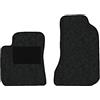Alpha-Tex Produktions- und Handels GmbH Tappetini adatti per Alfa Romeo Spider Tipo 939 (Costruzione 2006-2011), Robust antracite | 2 pz. | Bordo blu chiaro