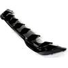 TGFOF Diffusore paraurti posteriore per Golf 8 MK8 GTI Pro 2021-2024 | Kit di spoiler paraurti in ABS lucido nero con due marmitte e uno scarico