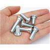EMENAR Moto Dischi Freni 10 Pz Universale Moto Freno A Disco Rotore Viti Bulloni M8 * 1.25mm In Acciaio Al Carbonio 8.8 Leva Dischi Freno (Size : 25 B)