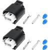 OTOTEC 2 connettori per sensore di temperatura dell'acqua a 2 pin, compatibili con BMW Mini Cooper