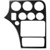 Generico adesivo interno accessorio Decorativa Interni Auto Per Alfa Per Romeo | 159 2004-2011, Per Console Centrale, Pannello Del Cambio E Volante Cornice(Tipo 2)