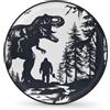Generic Dinosaur Bigfoot Copertura per Pneumatici Resistente alle Intemperie Copriruota di Scorta Universale Copri Gomme per RV SUV Auto 15inch