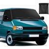 WEDDKAMSH Copertura per parabrezza auto per VW T4, 600D, impermeabile, protezione solare termica, oscurante, anti-UV, antigelo, ghiaccio, polvere (nero, per Volkswagen T4)