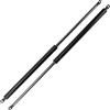 Motoforti Pistoni A Gas 1250N 2 Pz Nero Per Auto, RV, Cofano, Armadio | Lunghezza Estesa 600mm/23.62 Pollici, Materiale Acciaio Al Carbonio, Per Coperchio Portello Barca, Cassone Pick-Up