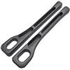 Generic Riempitivo per Lo Spazio tra I Sedili Dell'auto Compatibile per Audi a4 b9, 2 Pezzi di Scatola Portaoggetti per Chiavi,Nero