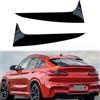 babominimer Spoiler Laterale Posteriore per bmw X4 G02 2019-20 Spoiler Laterale | Adattamento perfetto, modello G02, anni 2019-2020, integrazione seamless, design su misura