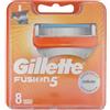 Gillette Fusion ricambio lamette da rasoio 8 pz