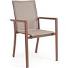 BIZZOTTO SEDIA CON BRACCIOLI KONNOR RUM 0663987