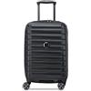 DELSEY PARIS - SHADOW 5.0 - Valigia da cabina rigida 55 cm x 35 cm x 25 cm - 38 L - S - Nero