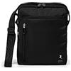 Ciak Roncato ECO-MOOD - Borsa a Tracolla con zip M cm 19x23x4 (NERO)