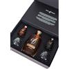 Bonollo Taste OF Beauty Bonollo Anniversario 25 Anni Grappa, Amaro, Dorange 2 Bicchieri