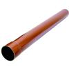 Generico Tubo pluviale tondo colore rame rosso - Diametro 80 - Metri Lineari 2 metri