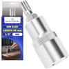 MONTERAL Bussola Professionale con Inserto XZN Spline M8 x 55 mm - Chiave a Bussola Millerighe con Attacco Quadro 1/2 - Chiave XZN Realizzata in Acciaio Legato S2 e Cromo Vanadio - MONTERAL