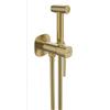 BAGNOCLIC Set idroscopino bidet a incasso con doccetta bidet oro spazzolato - elegante e funzionale