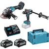 Makita DK0124G201 Akku-Set 40 V max Li-Ion 4 Ah XGT (DF001G + GA005G)