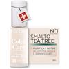 PODERM Smalto per Unghie Curativo al Tea Tree - Milky | 8 ML - Swiss Lab | Purifica, Chiarisce e Nutre Unghie Gialle e Danneggiate | Arricchito con Tea Tree, Silicio e Biotina | Creato da un Podologo