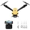 VCOPTER Falcon Mini Drone con Telecamera 4K per Adulti e Principianti, Design Bi-Copter, Volo Invertito, Velocità 16m/s, Trasmissione 10000ft, 34 Minuti di Volo, 249g