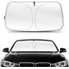 D-Lumina Parasole per Parabrezza Auto, Parasole Auto Parabrezza Interno, Resistente ai Raggi UV, Pieghevole e Portatile, Adatto la Maggior Parte dei Veicoli (S-68x135cm)