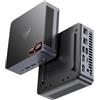 NiPoGi AM21 Mini PC Ryzen 7 8745HS(8C/16T Max 4,9GHz)WiFi6/BT5.2 Double LAN | 16GB DDR5,512GB NVMe SSD 4K UHD Quattro Display (HDMI2.1/DP1.4/USB4) Mehrfachaufgaben bei Intensivem Homeoffice