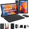 KINGRID Tablet 11 Pollici Android 16, 24GB RAM+128GB ROM (Espandibile 2TB) | Tablet con Tastiera e Mouse (Penna/Custodia), Widevine L1, 8000mAh, WiFi 5G, GPS, Face ID, Ideale per Studio e Lavoro