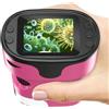 BEBANG Microscopio Bambini Digitale STEM Regalo: Kit Scientifico Completo 4-12 | Scheda 32GB / Vetrini in vetro reali / Custodia EVA / Ingrandimento 200-1000X / Batteria ricaricabile / Slot vetrino 3 mm