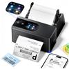 Phomemo Bluetooth Stampante Termica Etichette con Schermo Touchscreen, Nero | Bluetooth Stampante Etichette Spedizione, Stampante Etichette Adesive 4x6 Compatibile con Amazon, Vinted, DHL, Etsy e UPS